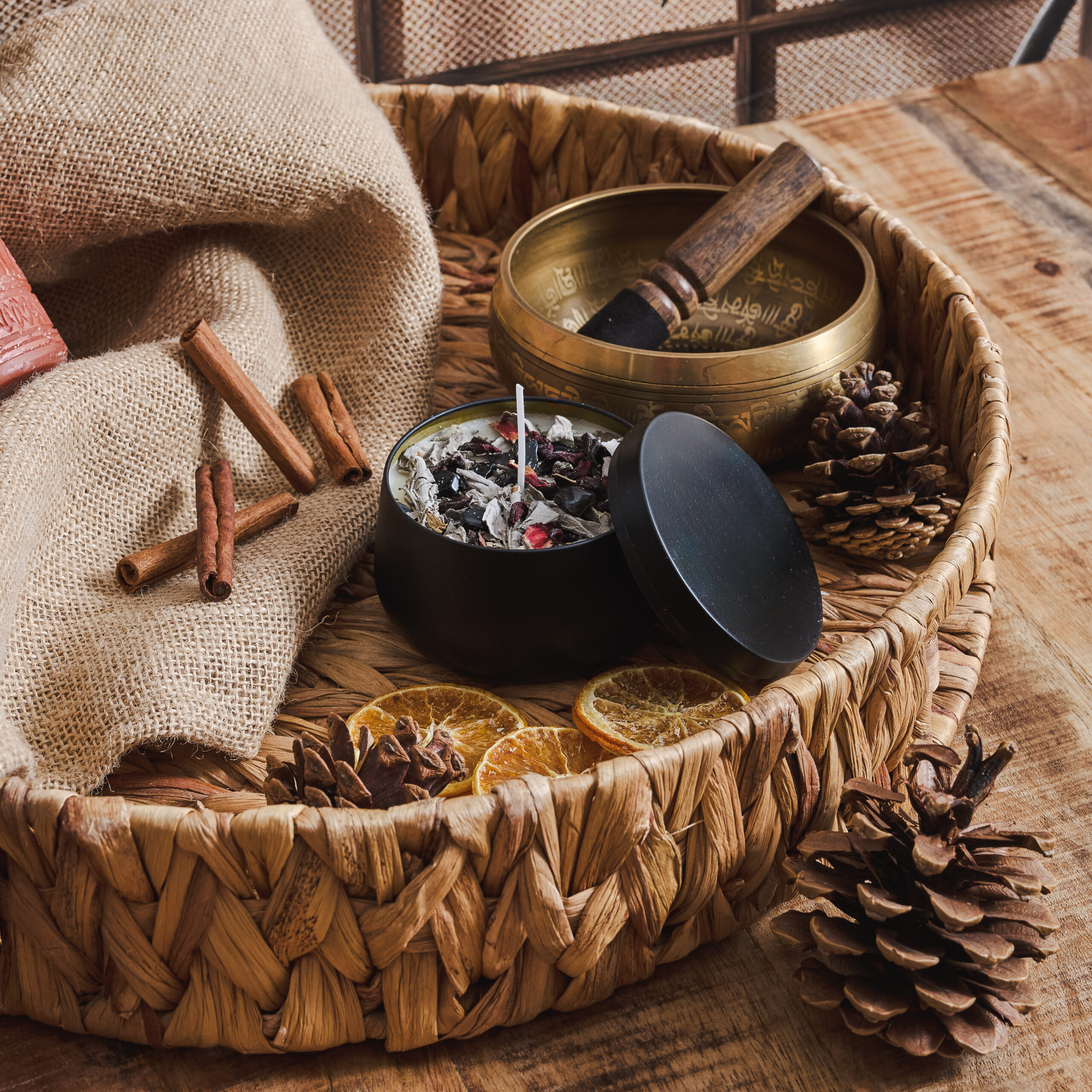 Bougie d'intention de protection & purification