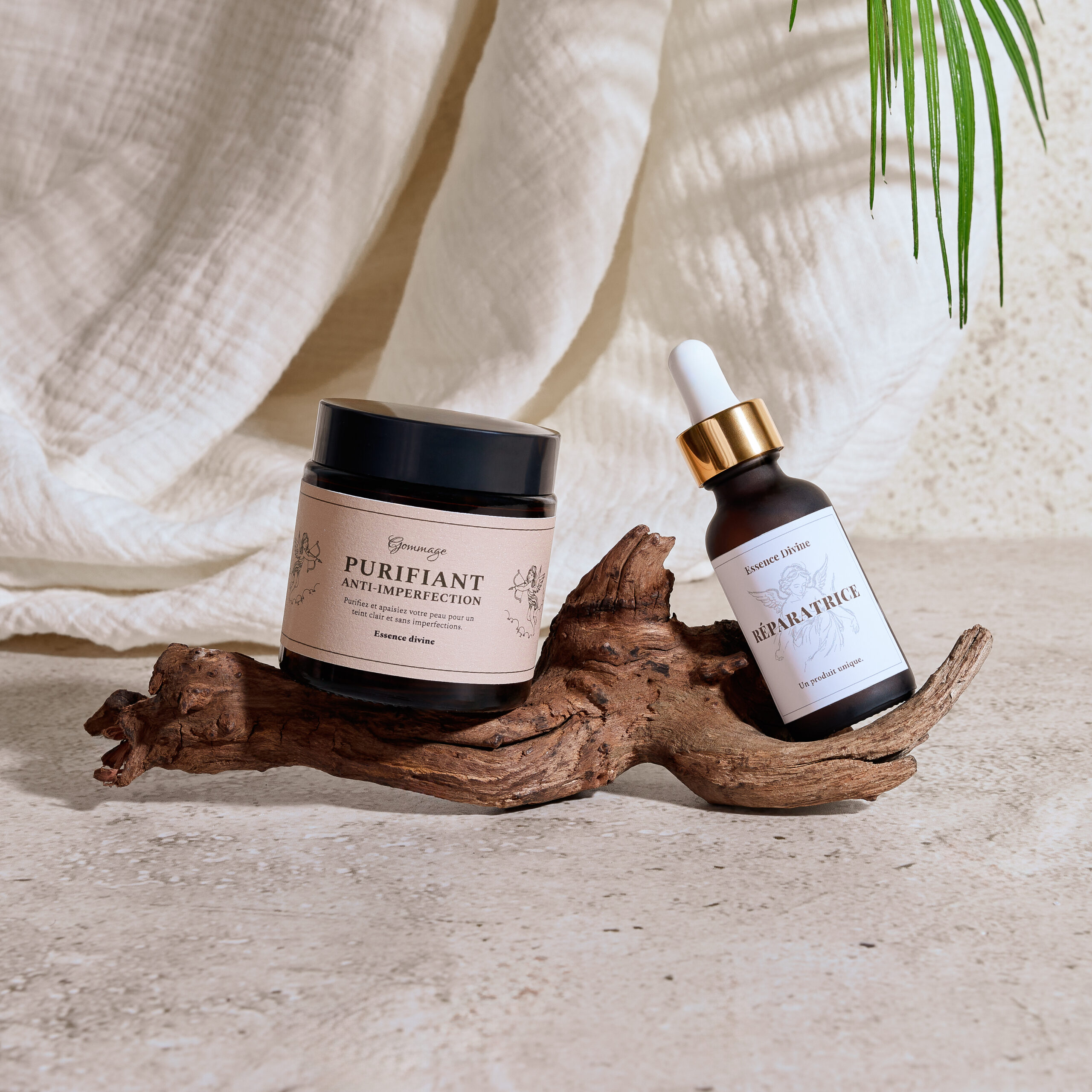 Gommage & Huile x Soin pour peaux sensible