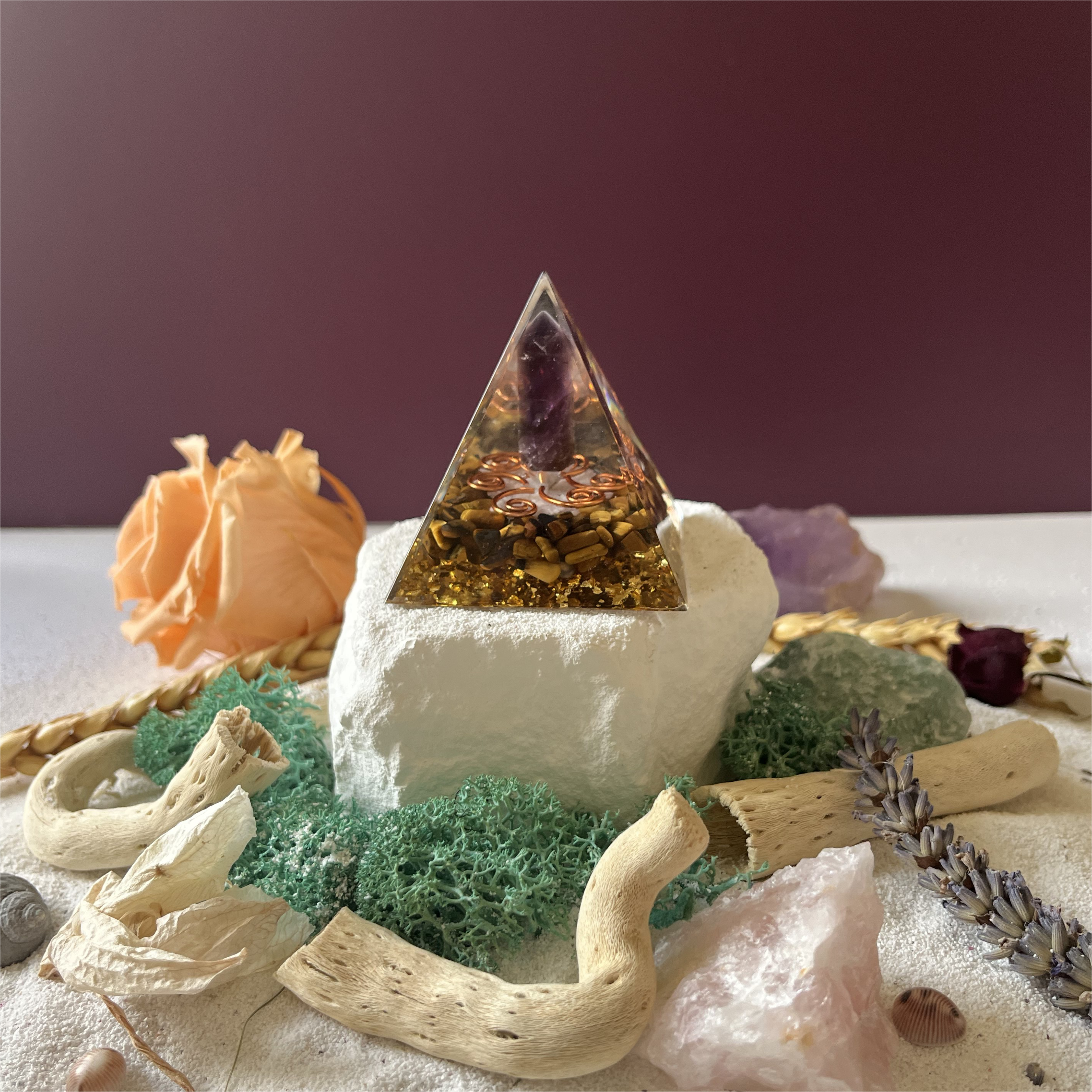 Orgonite améthyste