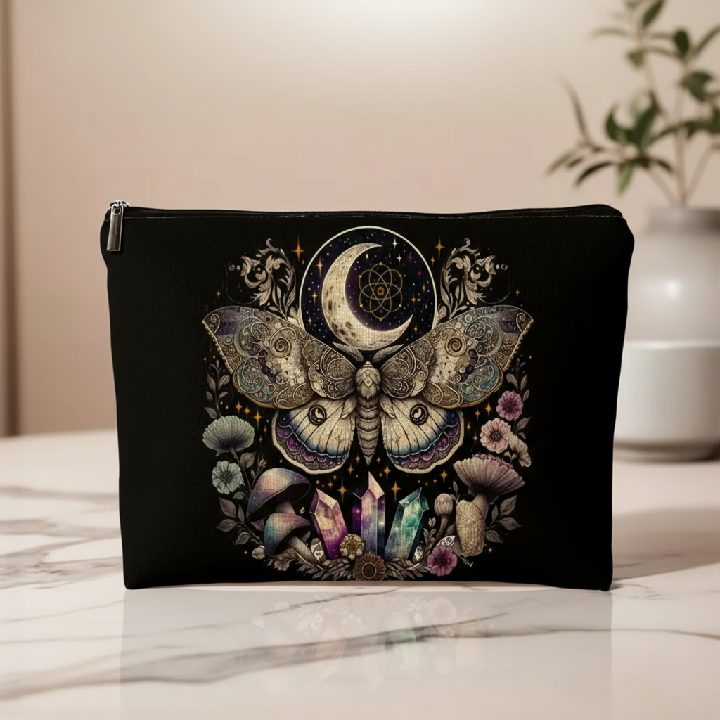 Trousse de Toilette Mystique – Papillons & Design Enchanté