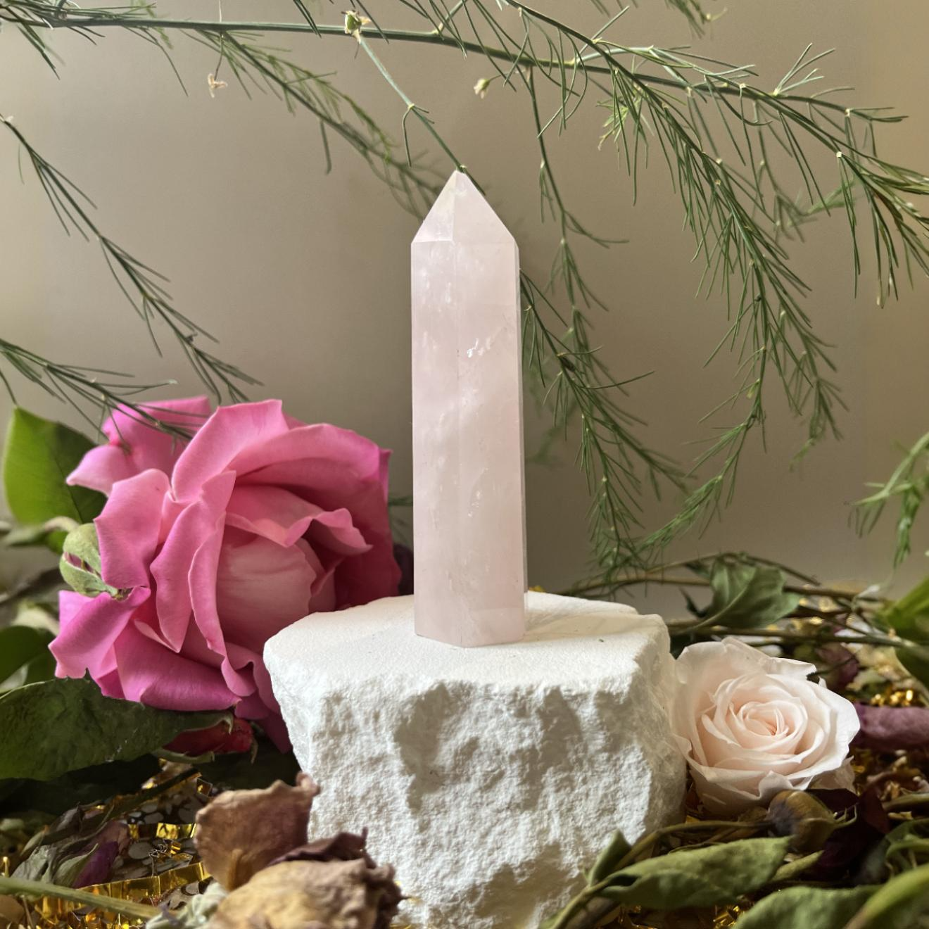Tour de quartz rose 8-10