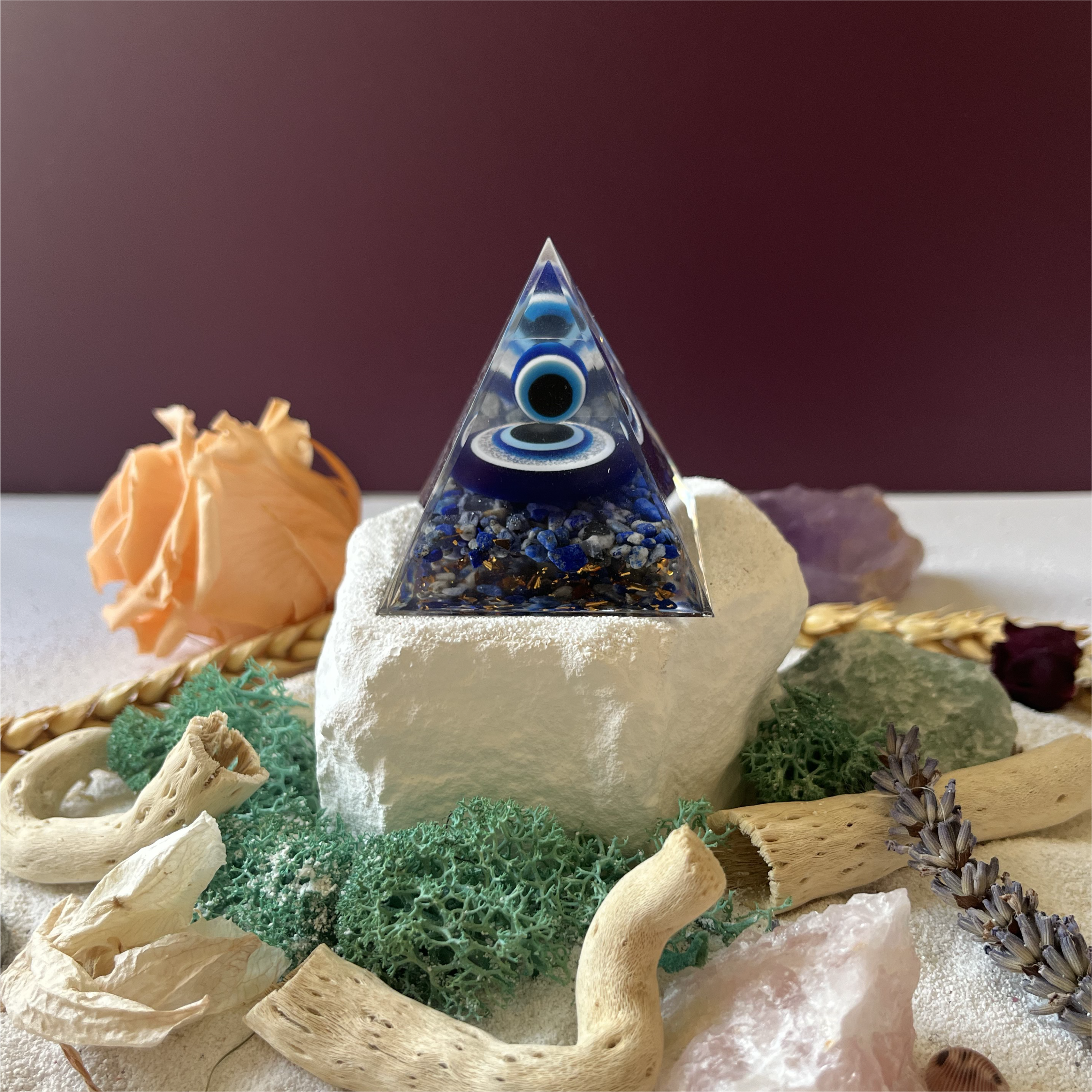 Orgonite oeil de protection