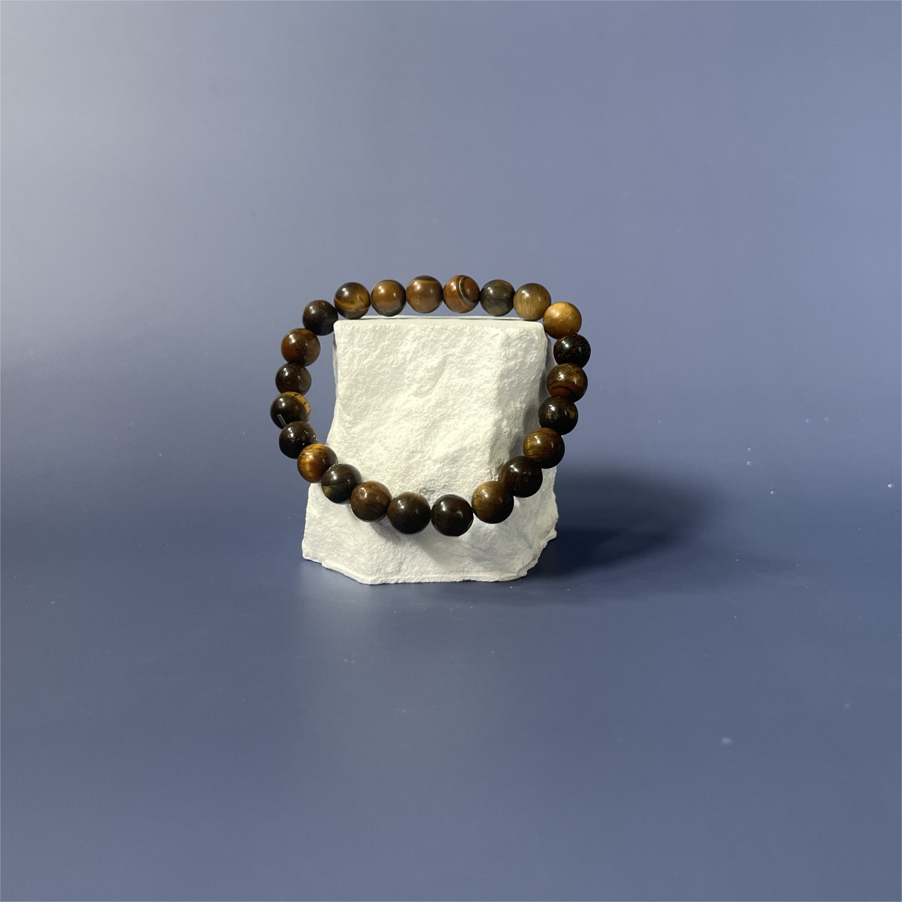 Bracelet oeil de tigre 9 mm